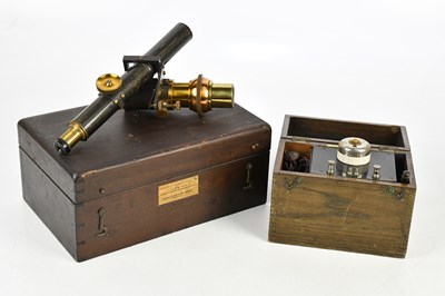 Lot 2448 - W WILSON; an early 20th century suveyor's...