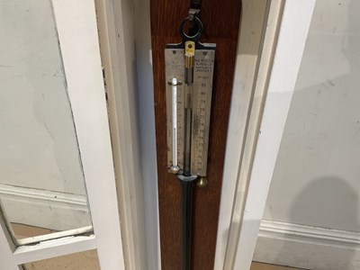 Lot 2395 - PASTORELLI & RAPKIN; a Fortin barometer, no....
