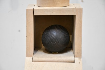 Lot 134 - DAVID GILBERT (1928-2016); ebony, sycamore,...