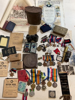 Lot 120 - A very interesting group of medals all...