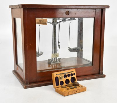 Lot 2464 - A GALLENKAMP & CO LTD; a cased set of scales,...