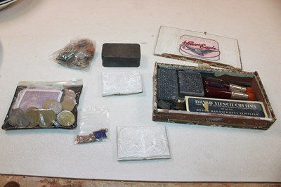 Lot 45 - A collection of printing blocks, also a group...