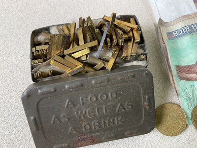 Lot 45 - A collection of printing blocks, also a group...