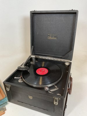 Lot 188 - A Brunswick 'The Wonder Portable Cliftophone',...