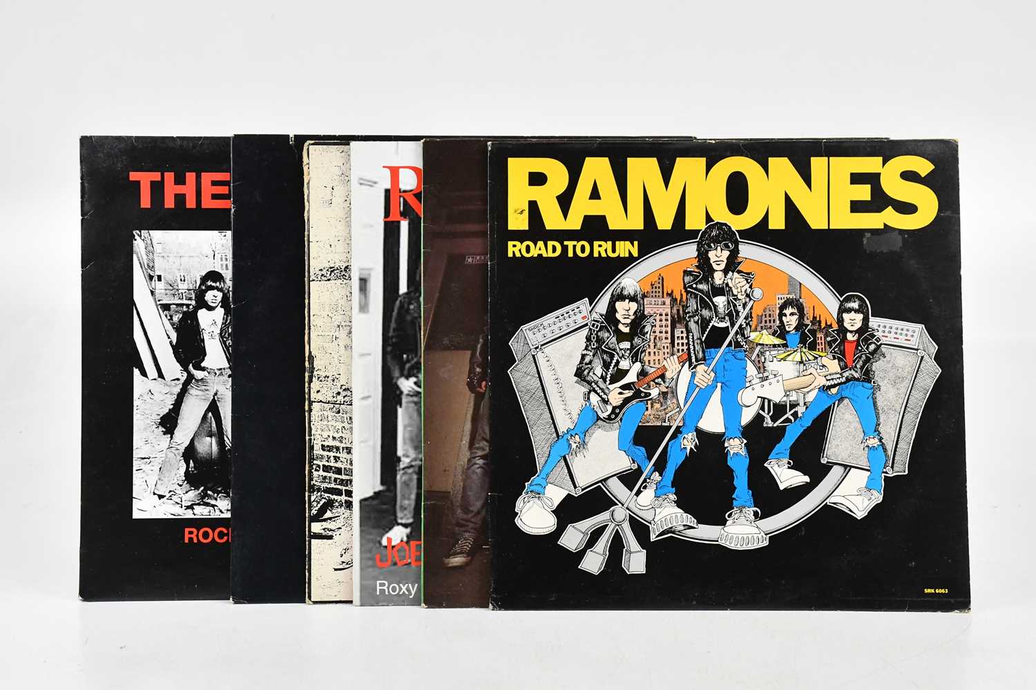 Lot 1215 - THE RAMONES; six albums comprising Rock & Roll...