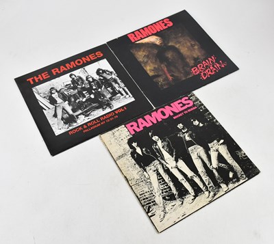 Lot 1215 - THE RAMONES; six albums comprising Rock & Roll...
