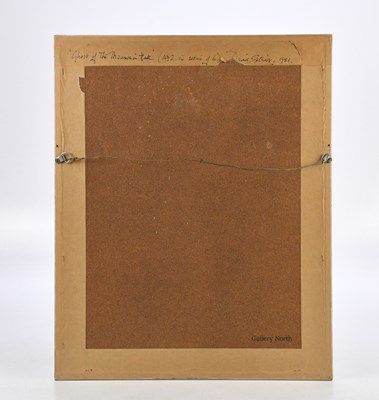 Lot 12 - DAVID GILBERT (1928-2016); charcoal and chalk,...