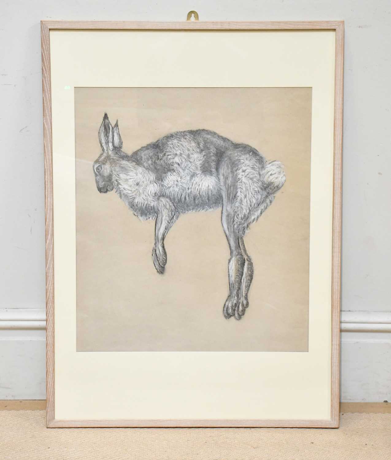Lot 44 - DAVID GILBERT (1928-2016); pastel, charcoal...