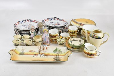 Lot 246 - A collection of ceramics, including examples...
