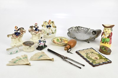 Lot 204 - A mixed collection of ceramics including a...