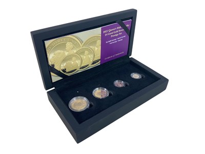 Lot 554 - QUEEN ELIZABETH II; Her Majesty's Platinum...