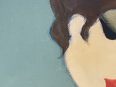 Lot 369 - ITZCHAK TARKAY (ISRAELI, 1935-2012); oil on...