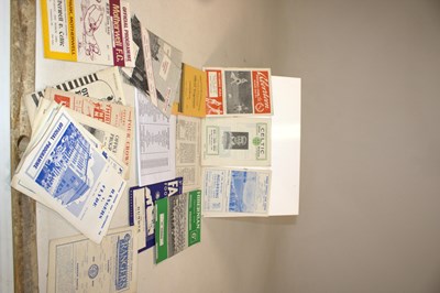 Lot 60 - SCOTTISH FOOTBALL PROGRAMMES; a group of...