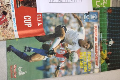 Lot 61 - ENGLAND FOOTBALL INTERNATIONALS; a group of...