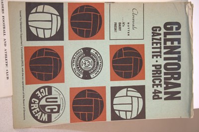 Lot 66 - IRISH FOOTBALL; four programmes from the...