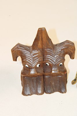Lot 1040 - Four pairs of book ends including an unusual...