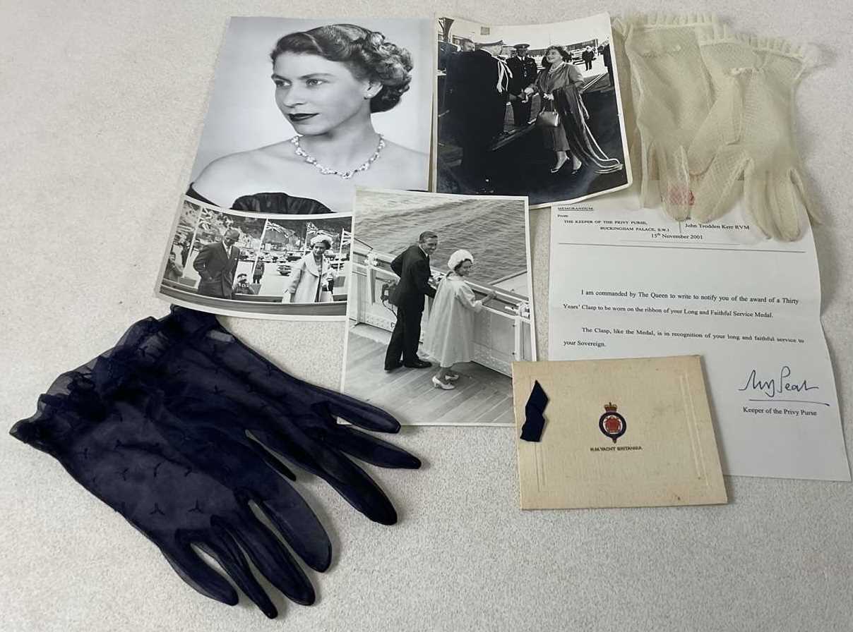 Lot 252 - HER LATE MAJESTY QUEEN ELIZABETH II; two pairs...