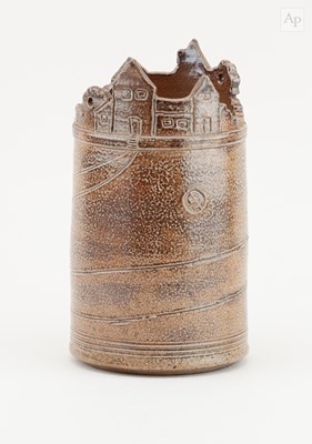 Lot 263 - IAN GREGORY (1942-2021); a salt glazed...