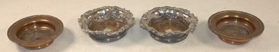 Lot 1189 - A pair of Victorian silver plated and walnut...