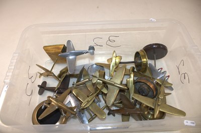 Lot 116 - A group of vintage model aeroplanes, some in...