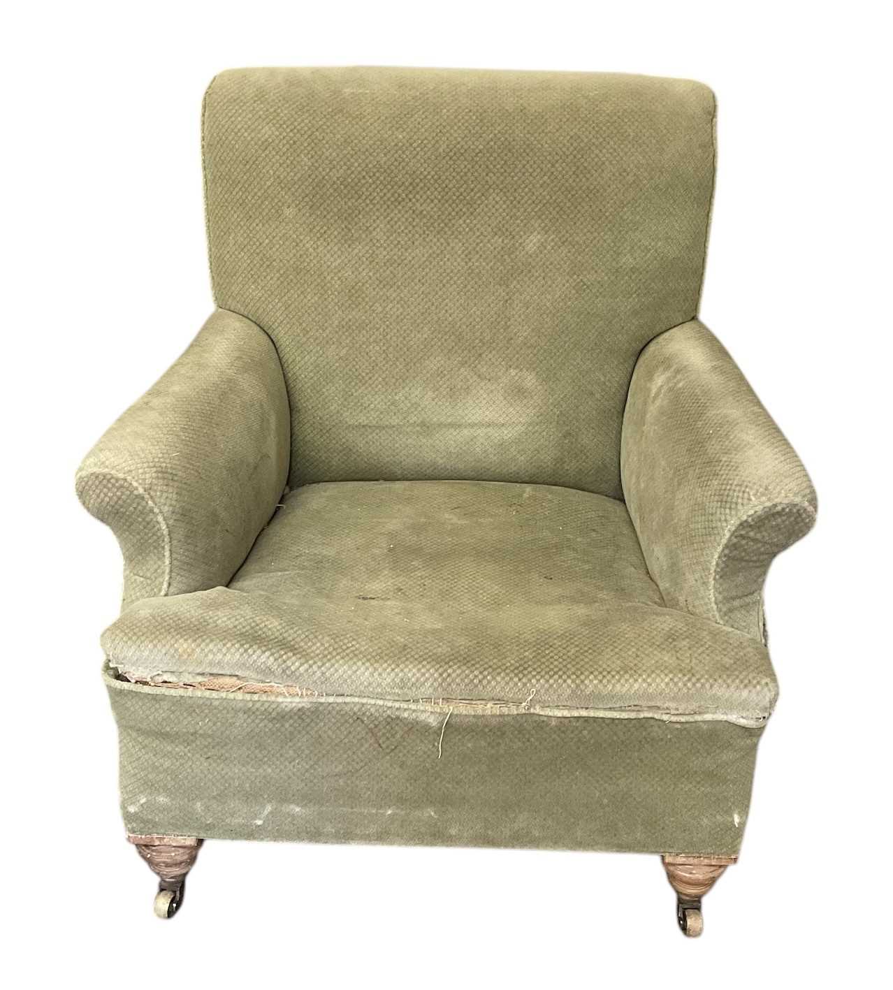 Lot 4 - IN THE STYLE OF HOWARD & SONS; a late...
