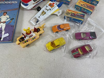 Lot 74 - MATCHBOX; a Double Loop Race set with twelve...