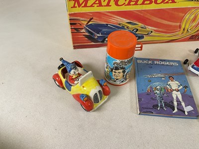 Lot 74 - MATCHBOX; a Double Loop Race set with twelve...