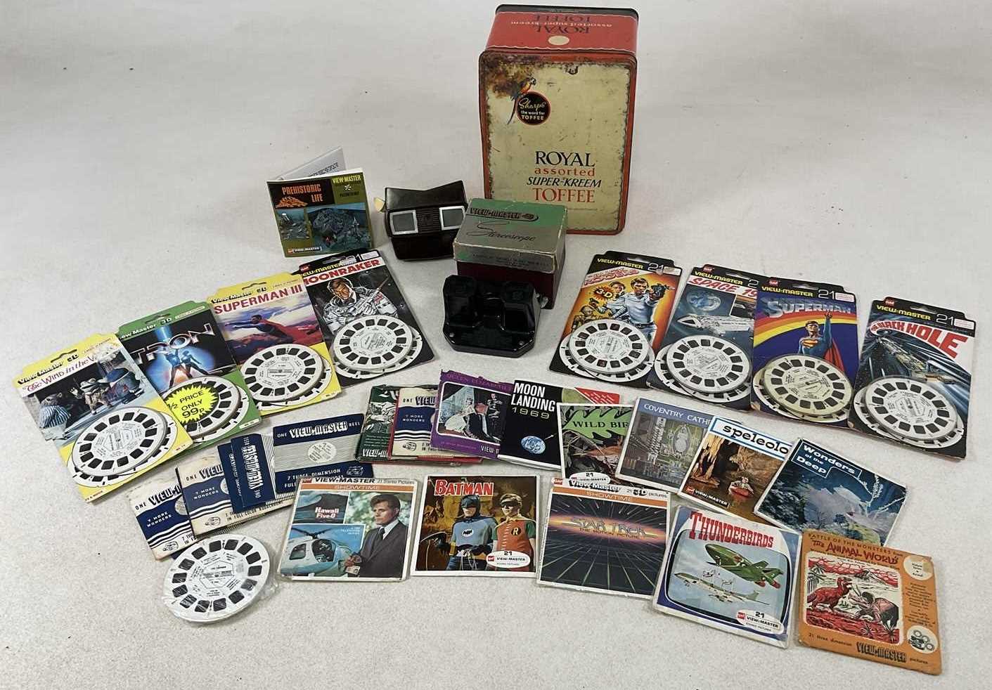 Lot 50 - VIEW MASTER; two stereoscope viewers with...