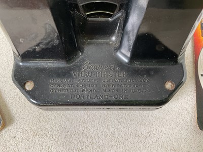 Lot 50 - VIEW MASTER; two stereoscope viewers with...