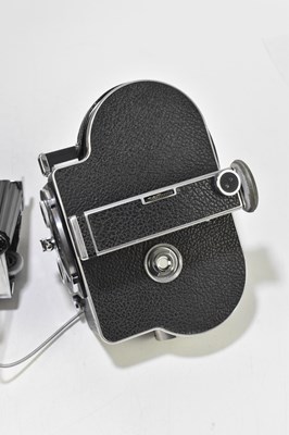 Lot 213 - BOLEX; a leather cased H16-H8 reflex camera