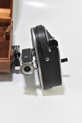 Lot 213 - BOLEX; a leather cased H16-H8 reflex camera