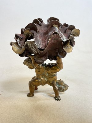 Lot 211 - An unusual late 19th century bronze bonbon...