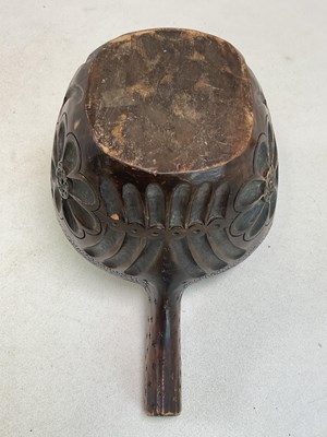 Lot 22 - A 19th century Norwegian large carved wooden...