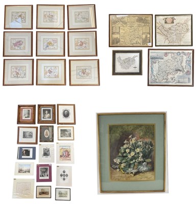 Lot 222 - ROBERT MORDEN; a 19th century map of the...