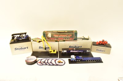 Lot 235 - EDDIE STOBART; seven boxed diecast vehicles...