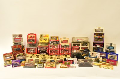 Lot 236 - Three boxes containing various vintage diecast...