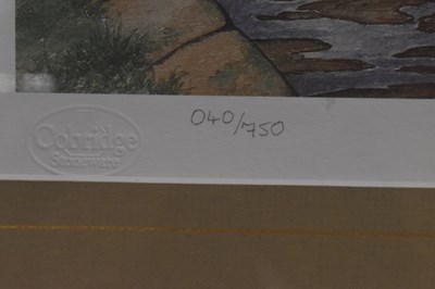 Lot 286 - PHILIP GIBSON; a signed limited edition print,...