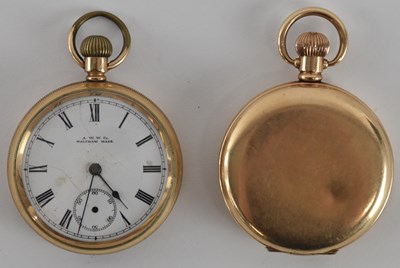 Lot 1478 - A W W WALTHAM MASS CO; an early 20th century...