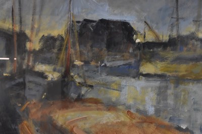 Lot 194 - DEBRA MANIFOLD (1961-2002); abstract pastel,...