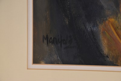 Lot 194 - DEBRA MANIFOLD (1961-2002); abstract pastel,...