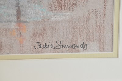 Lot 180 - JACKIE SIMMONDS (born 1944); a pastel drawing,...