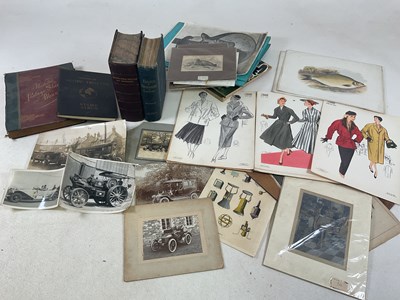 Lot 1184 - A collection of black and white photographs to...