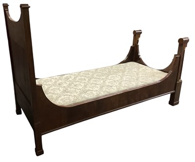 Lot 26 - A 19th century French Empire mahogany gilt...