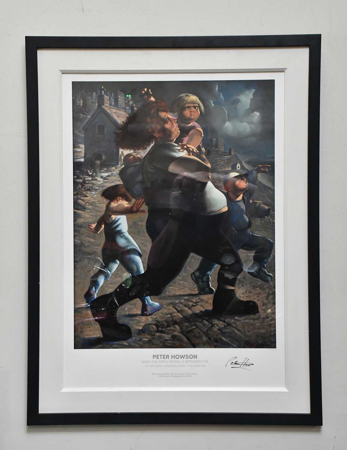Lot 574 - PETER HOWSON OBE (Scottish, born 1958); ink...