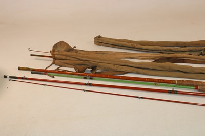 Lot 68 - JAMES ASPINDALE & SON; a three piece split...