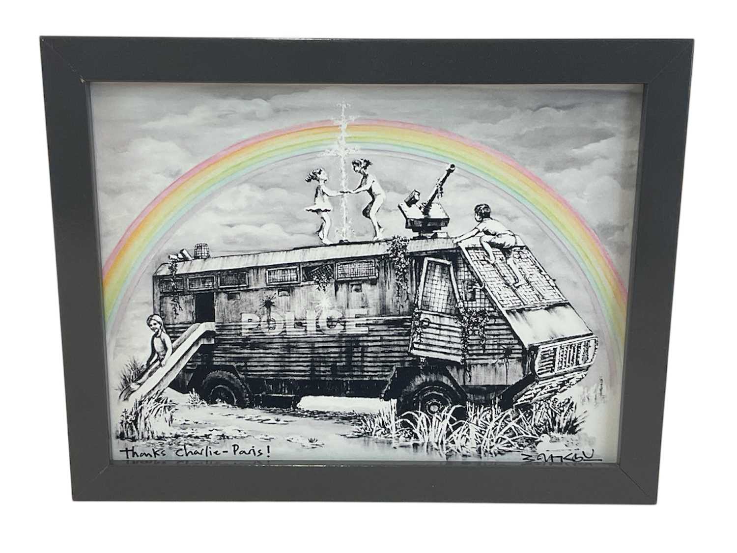 Lot 280 - BANKSY (born 1974); digital print in colours...