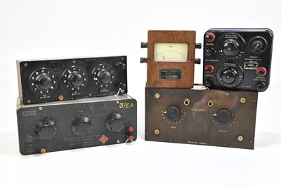 Lot 1464 - ROBERT W PAUL OF LONDON; a microfarads machine,...
