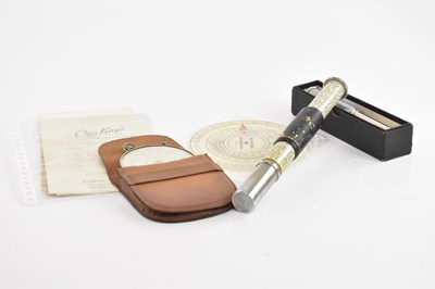 Lot 1460 - An Otis King patent slide calculator, with box...