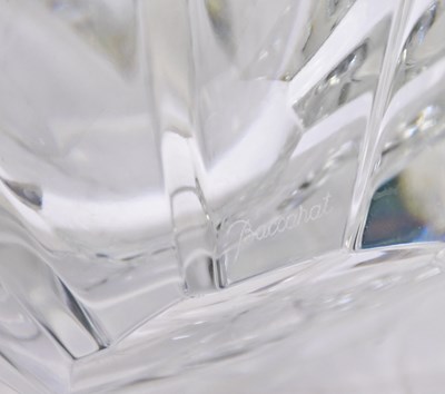 Lot 577 - BACCARAT; a large Objectif crystal bowl,...