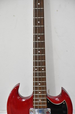 Lot 1049 - EPIPHONE; an EB-0 CH electric bass guitar,...